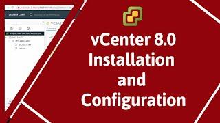 vCenter 8 | vCenter 8 Installation | VCSA 8 Installation | vCenter 8.0  | VCSA 8.0 | vSphere 8|VCSA8