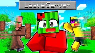 Melon LEAVES FOREVER In Minecraft!