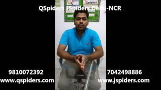 PIYUSH @QSpiders JSpiders Noida-Delhi-NCR