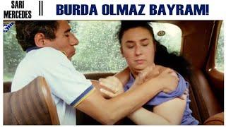 Sarı Mercedes Türk Filmi | Bayram, Solmaz'ı Mercedes'i İle Gezdiriyor!