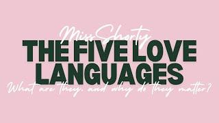 🫶 THE FIVE LOVE LANGUAGES: WHAT ARE YOURS?🫶