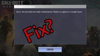 Call of duty mobile Network Error | HOW to FIX?