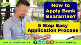 Understand the Process of Bank Guarantee | Bank Guarantee Process | BG Providers in Dubai