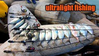 Spot mancing pinggiran ini bikin greget saja || ULTRALIGHT FISHING || HFB 101