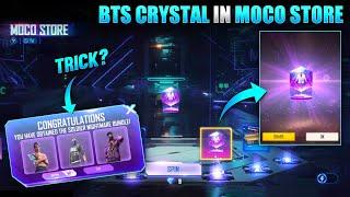 FREE FIRE NEW BTS CRYSTAL BUNDLE MOCO STORE  EVENT | FREE FIRE NEW EVENT - NEW BTS EVENT FREE FIRE