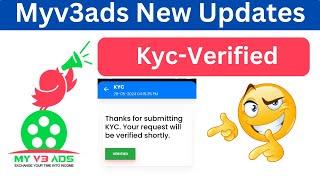 Myv3ads New Update | Kyv Verified Successfully Check your States | New