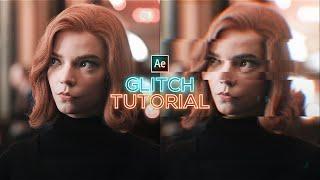 glitch tutorial on after effects | with and without pluggins