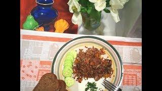 Рецепт гречки с маслятами / Buckwheat with mushrooms