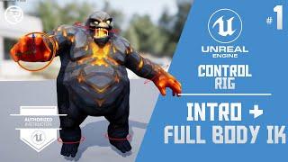 Unreal Engine 5 Tutorial - Control Rig Part 1: Intro & Full Body IK