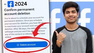 How to Delete Facebook Account | Delete fb account permanently | Fb id Delete 2024