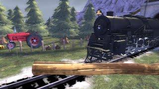 A Garry's Mod Train Crash.