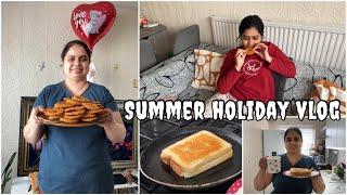 Daily Vlog Summer School Holiday - Healthy Summer Snack #dailymylifevlog #summerhealthyrecipe