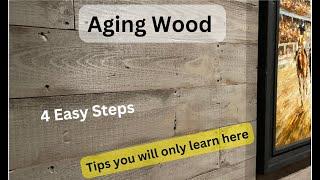 Aging Wood: 4 Easy Steps