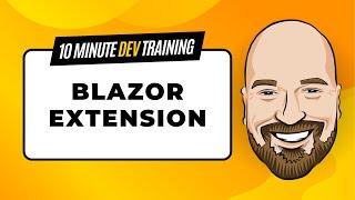 Timesaving Blazor Extension for Visual Studio