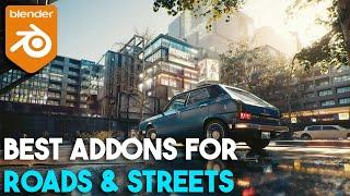 8 Blender Addons for Roads and Streets