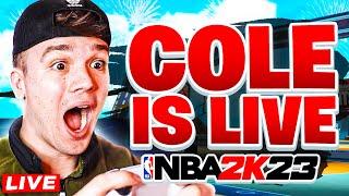 LIVE - BEST 6'8 POINT GUARD BUILD on NBA 2K23! LEGEND GRIND!