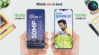 Tecno Spark 9T Vs Tecno Spark 8T - Full Comparison  Which one is best 