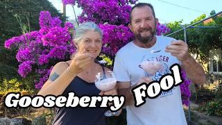 Homestead Projects Finished and An Easy Gooseberry Fool Recipe :  210