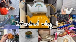 TATIL BASLASIN  ISTANBUL VLOG  HILLTOWN AVM GITIK HAYAT BURDA