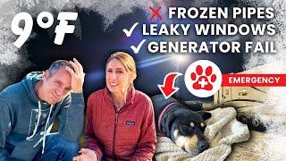 Winter RV Camping During Texas Cold Snap (Vet Emergency)