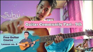 Guitar Community Part-9th Free Guitar courses