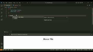 Hover Pseudo Class In CSS || CodeWithFurqan