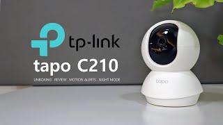 Simple & Pocket friendly Wifi Security Camera | TP-Link Tapo C210 with motion alerts & Night mode!