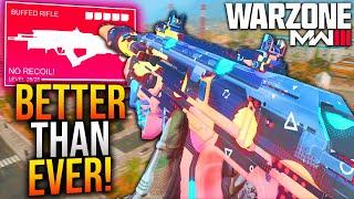 WARZONE: This BUFFED RIFLE LOADOUT Is NOW META! No Recoil RIFLE LOADOUT! (WARZONE Best Setup)