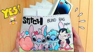 ️ Stitch Blind bag paper  Wooow BiG blindbag paper  | papersquishy | blindbag paper unboxing