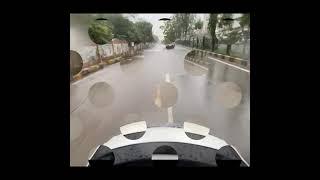 DSK rider enjoying in the rain#DSKRIDER