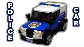 Lego City Police Car Custom MOC