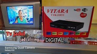 Cara Memasang & Merakit SET TOP BOX VITARA TV Digital yang Baik & Benar, Dijamin 100% Berhasil!!!