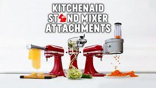 7 KitchenAid Stand Mixer Attachments You Can Buy - (Part 2)