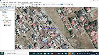 Digitizing satellite image, create field and add attributes data on ArcMap.