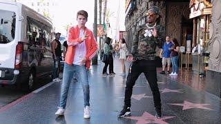 Marquese Scott and Merrick Hanna Dance on the #walkoffame