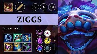 Ziggs Mid vs Sylas: Rampage - KR Master Patch 14.18