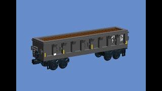 How To Build A Lego Alphabet Lore Train Gondola Car 1/3