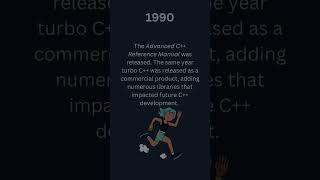 The history of C++ in one minute. #coding #cprogramming #cplusplus #code #cpp #history