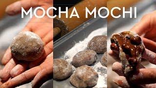 How to make Mocha Mochi + Molten Chocolate Filling