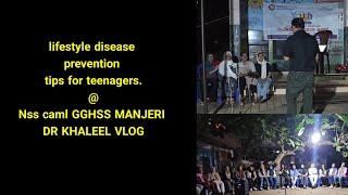 lifestyle disease prevention tips.for teenagers. DR KHALEEL VLOG