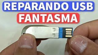 Reparando Memoria USB FANTASMA Indetectable "Casi Frisa la PC" Muchos Errores pero al Final Sirvio