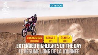 Extended highlights of Stage 2 - Day 1 presented by Aramco - #Dakar2025