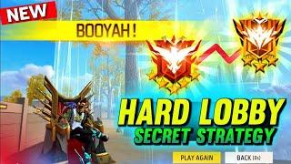 RANK PUSH WITH REGION PLAYERS  | GRANDMASTER HARD LOBBY GAMEPLAY - GARENA FREE FIRE