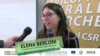 ELENA BERLONI   Funzionario Direzione Agricoltura e Sviluppo Rurale Regione Marche