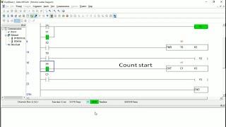 PLC Ladder Programming using delta wplsoft simulator | PLC programming trainning