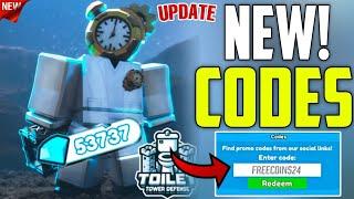 For UPDATE] ️ TOILET TOWER DEFENSE ROBLOX CODES 2024 -TOILET TOWER DEFENSE CODES - CODES FOR TTD