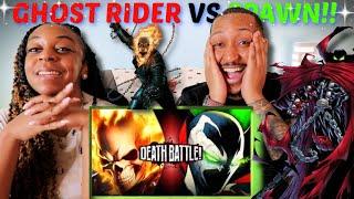 "Ghost Rider VS Spawn (Marvel VS Image Comics)" DEATH BATTLE! REACTION!!