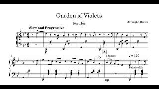 Garden of Violets I Jovaughn Brown (Sheet Music)