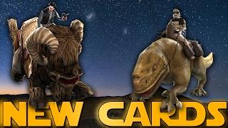 Star Wars Force Arena UPDATE - NEW CARDS | BANTHA & DEWBACK CARD WALKTHROUGH