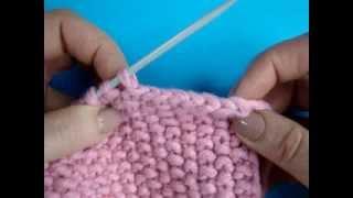 Knitting bind off Закрытие петель с перекидом Урок 45